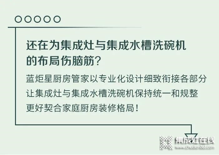 給你的廚房來個(gè)“微整形”吧，藍(lán)炬星集成灶煥新你的廚房生活~