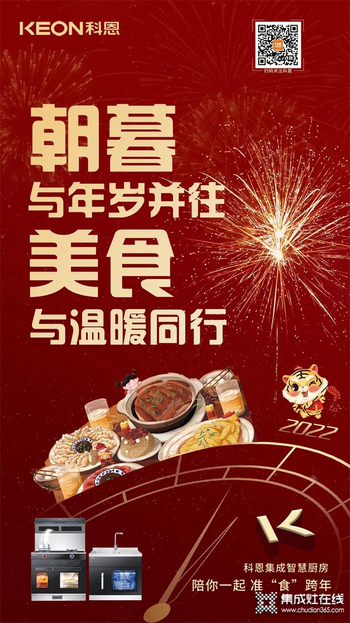 跨年狂歡夜，有你更溫暖！科恩與你一起跨越2021，喜迎2022！