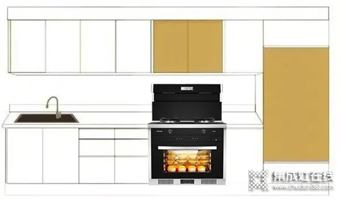 節(jié)省80%廚電，萊普蒸烤消一體集成灶到底有多省空間？